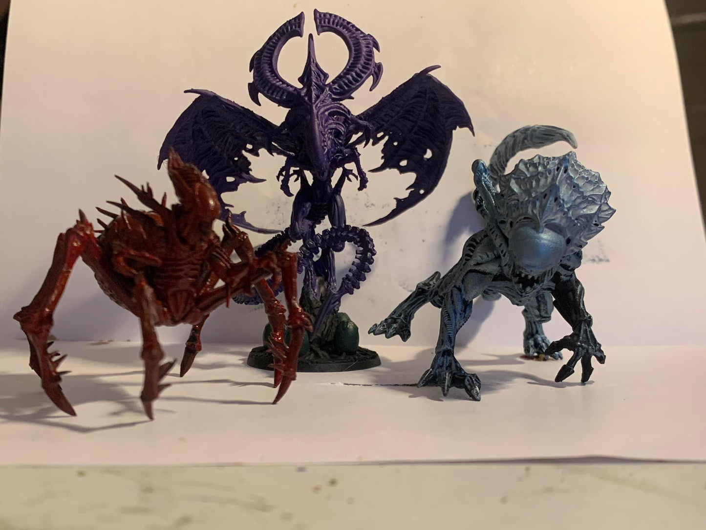 Xenomorph Xeno Brood Ripper Miniature: 32mm Papsikels Alien Figure for RPG, Tabletop Gaming & Collection