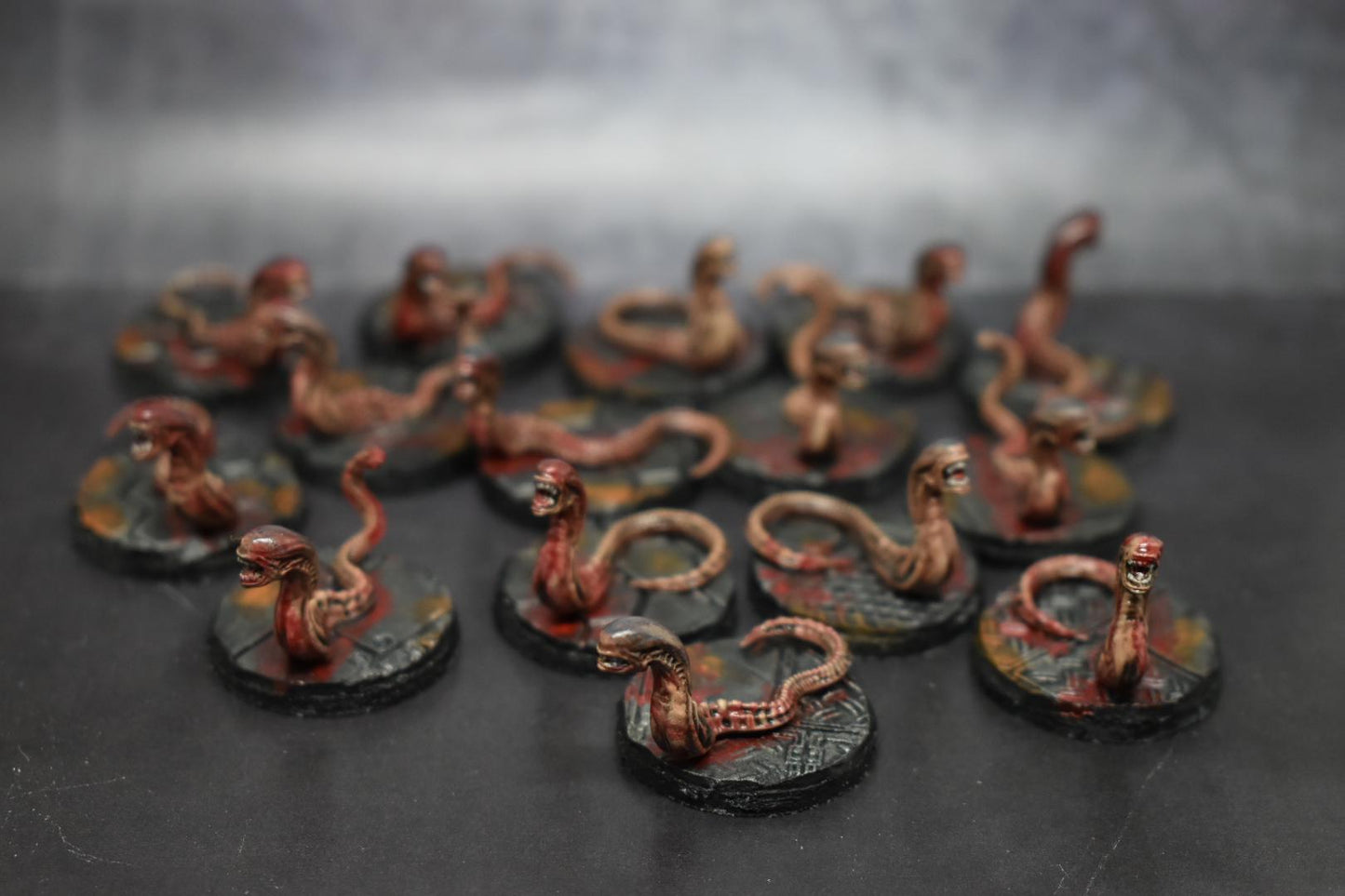 Aliens vs Humans: 32mm Belly Burster Chestburster Model Set - 4 Miniatures for RPG & Tabletop Gaming