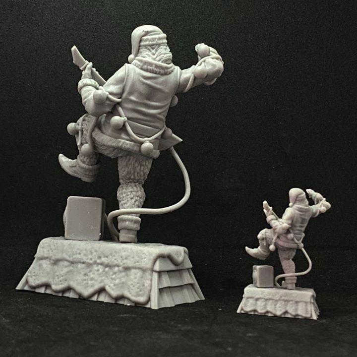 Cyberpunk, The Cyber Grinch, Papsikels, 32mm or 75mm Mini