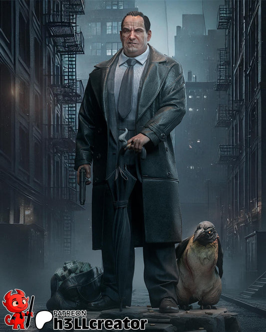 Oswald "Oz" Cobb from The Penguin (TV series) (fan art) | Full Model or Bust | Miniature scale 1:12 | h3LL Creator | DIY Model Kit