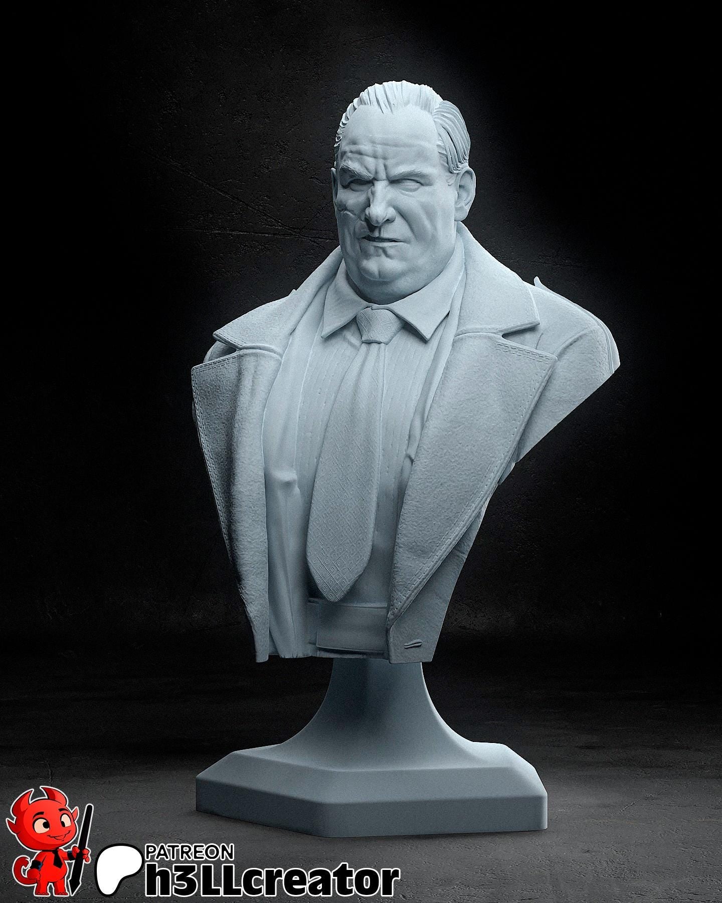 Oswald "Oz" Cobb from The Penguin (TV series) (fan art) | Full Model or Bust | Miniature scale 1:12 | h3LL Creator | DIY Model Kit