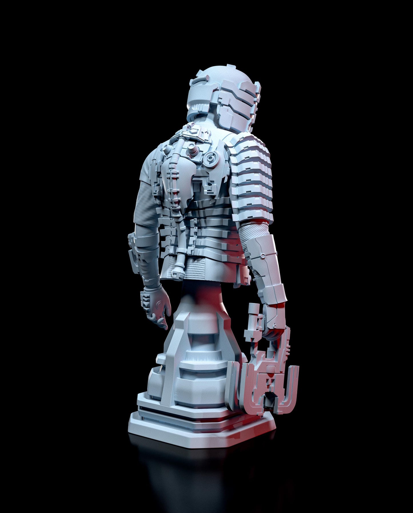 Isaac Clarke from Dead Space (fan art) | Full Model or Bust | Miniature scale 1:12 | h3LL Creator | DIY Model Kit