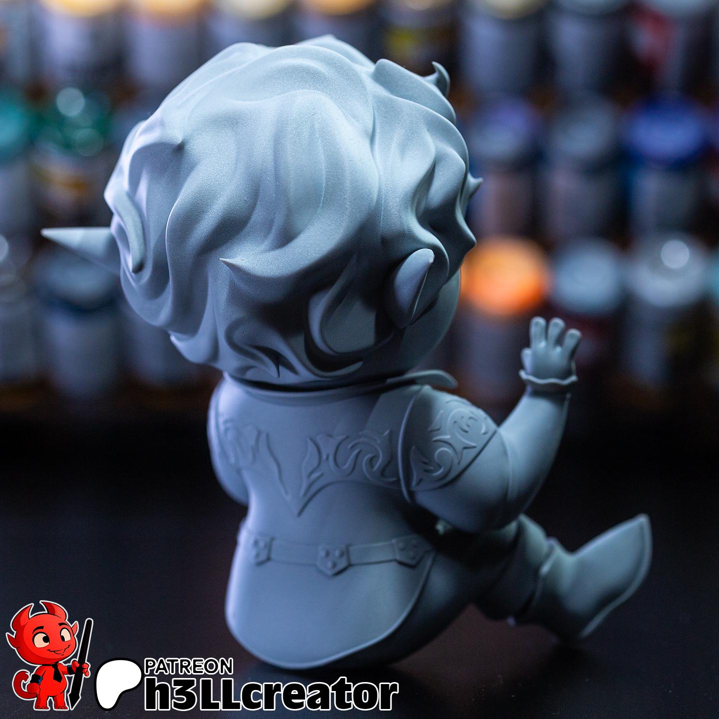 Astarion - phone stand Baldurs Gate 3 (fan art) | h3LL Creator | DIY Model Kit