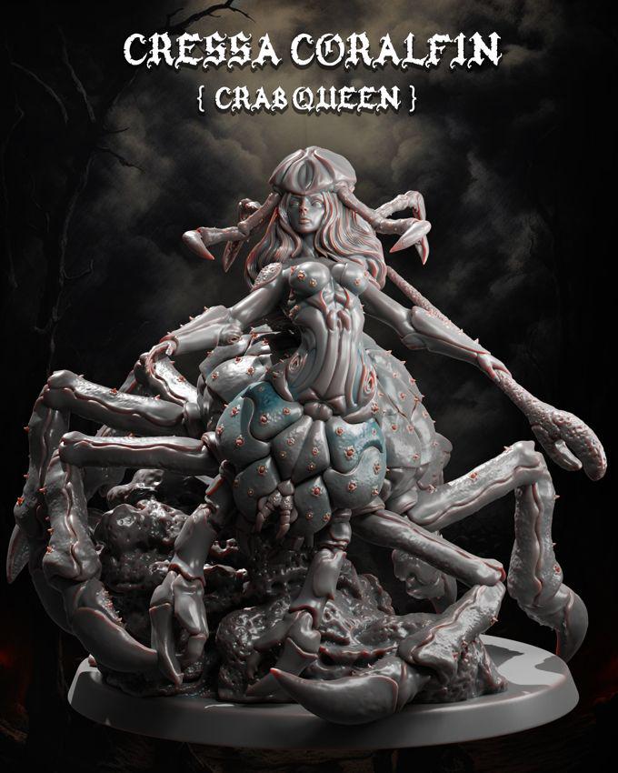Mystical Beauties: A Collection of Female 3D Miniatures - 32mm / 75mm / 100mm Resin Figures for RPG