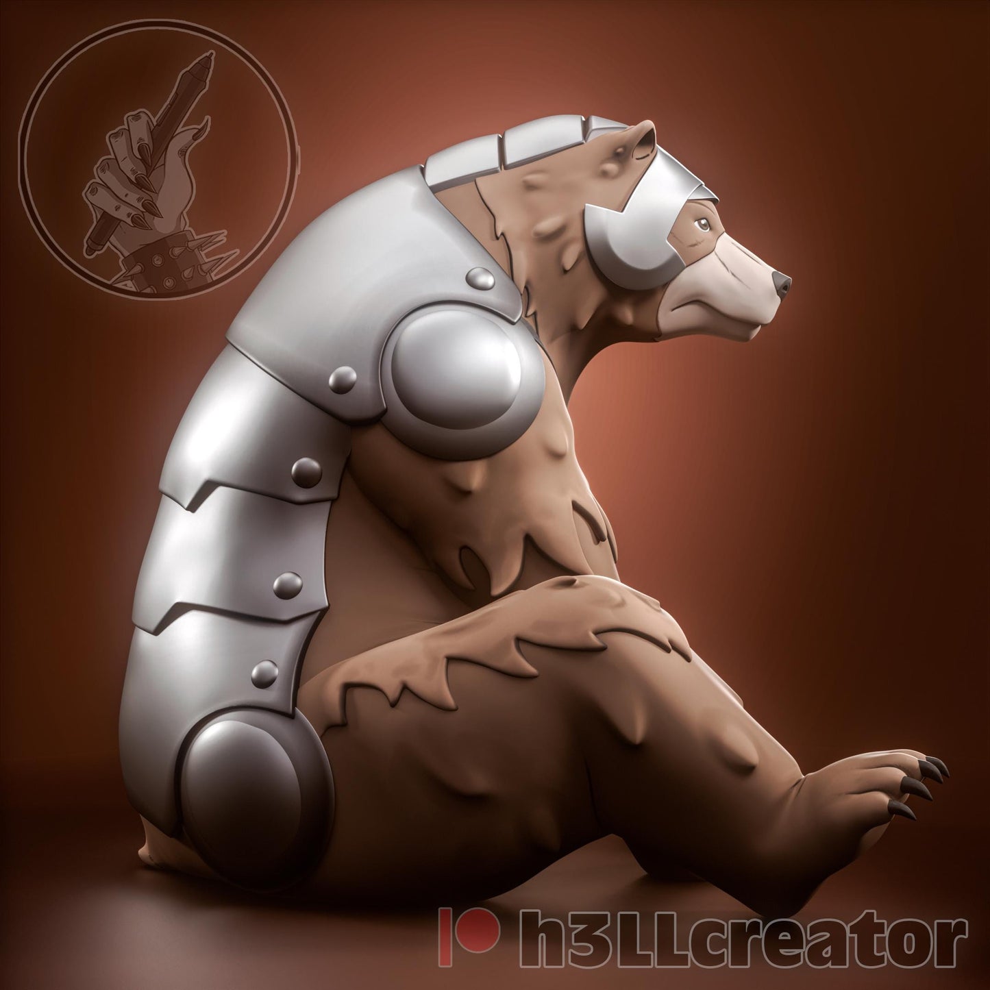 Trinket from Critical Role - Legends of Vox Machina (fan art) | Miniature scale 1:15 | h3LL Creator | DIY Model Kit
