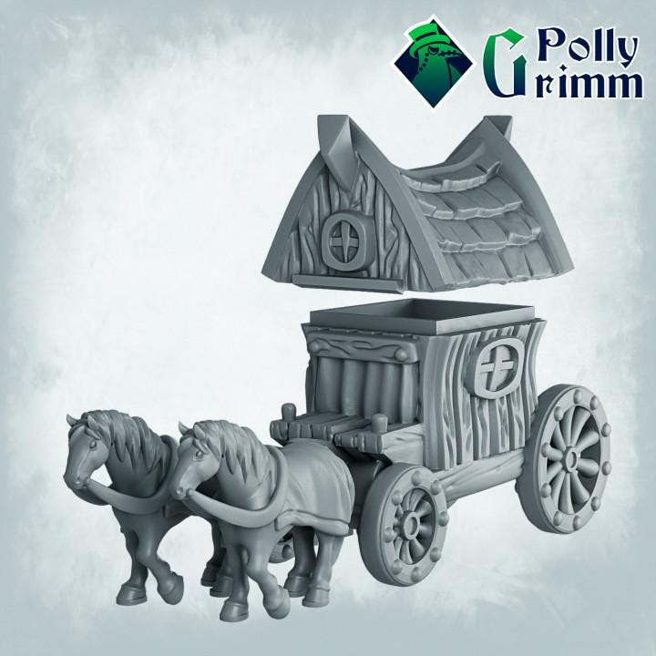 Terrain Set - Scatter Terrain - Fantasy historic miniatures for tabletop games. 28mm / 32mm Resin Figures for RPG