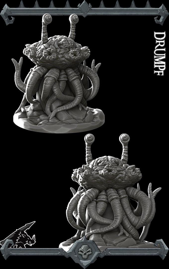 Drumpf | Bonus | Rocket Pig Games | Miniatures for tabletop games. 28mm to 32mm Resin for RPG, D&D, Dungeons and Dragons