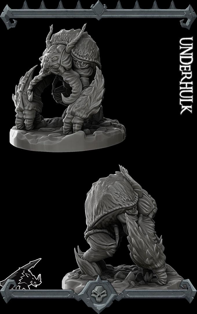 Under Hulk | Bonus | Rocket Pig Games | Miniatures for tabletop games. 28mm to 32mm Resin for RPG, D&D, Dungeons and Dragons