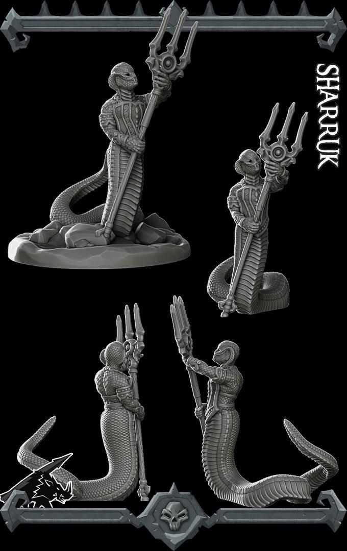 Sharruk | Bonus | Rocket Pig Games | Miniatures for tabletop games. 28mm to 32mm Resin for RPG, D&D, Dungeons and Dragons