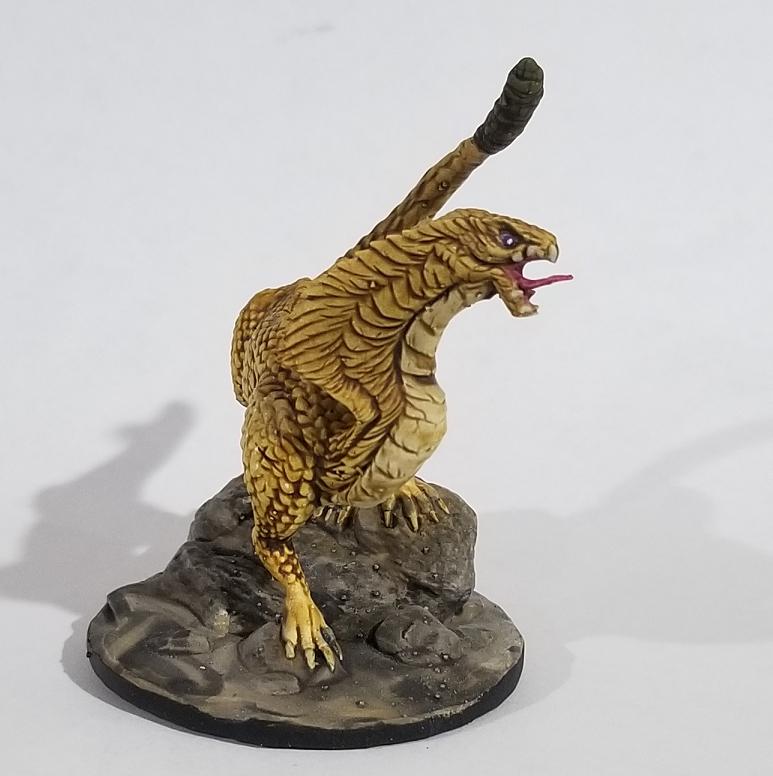 Rattyl Drake | Fantastic Beasts | Rocket Pig Games | Miniatures for tabletop games. 28mm to 32mm Resin for RPG, D&D, Dungeons and Dragons