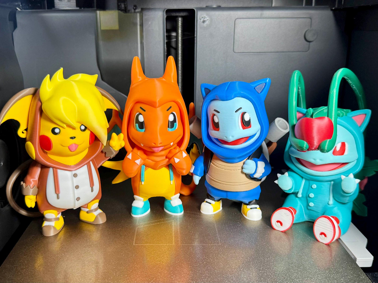 Young Pokémon in Onesies – 3D Printed Resin Figures – Cute Collectible Statues | Fan Art | Pokemon TCG | Resin Model | Nostalgic 3D Models