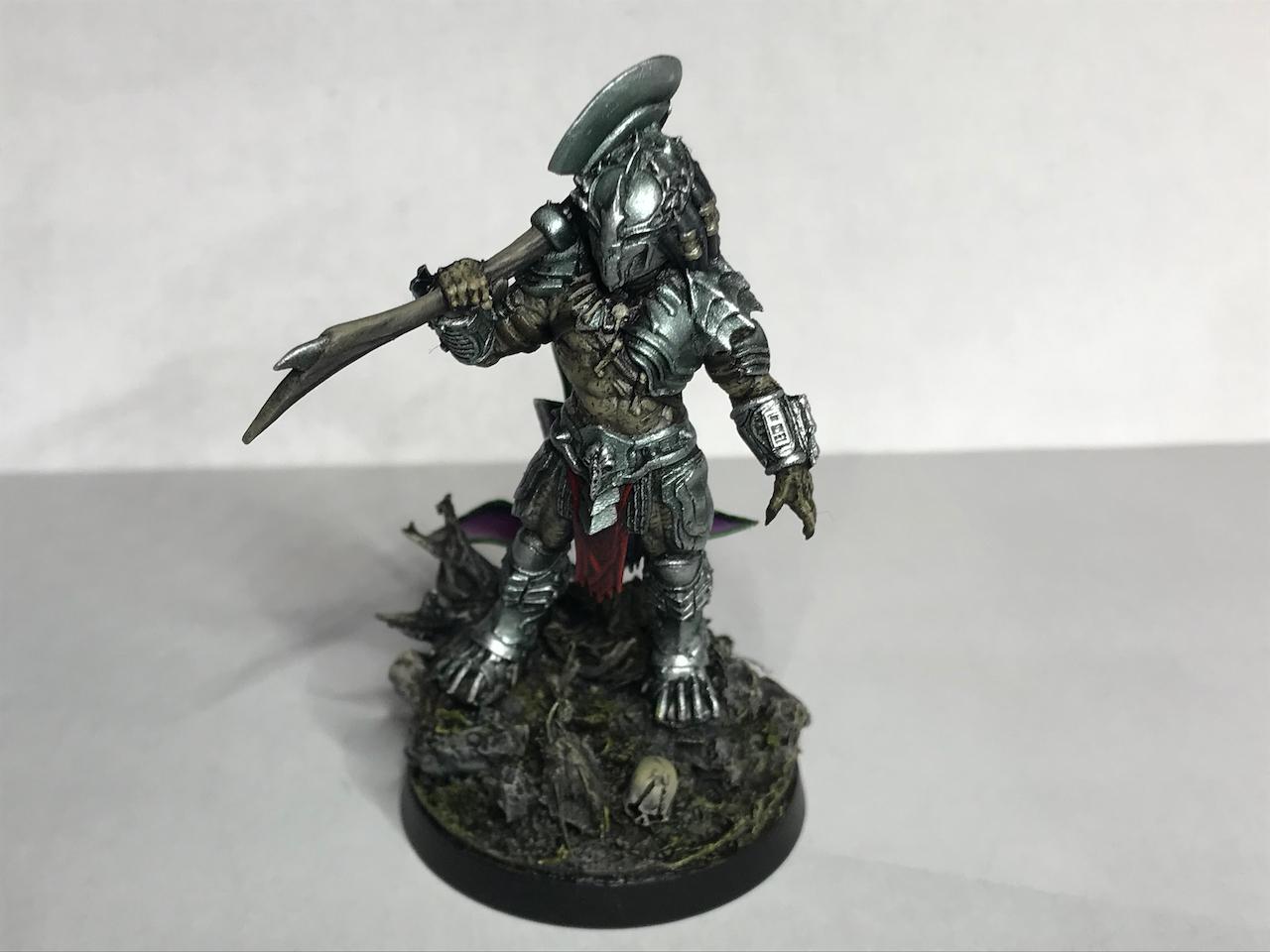 Skull Hunters - White Crow Leader Skull Hunter with the Big Sergio Clan | Papsikels, Resin Miniature - Tabletop Miniature - 32mm