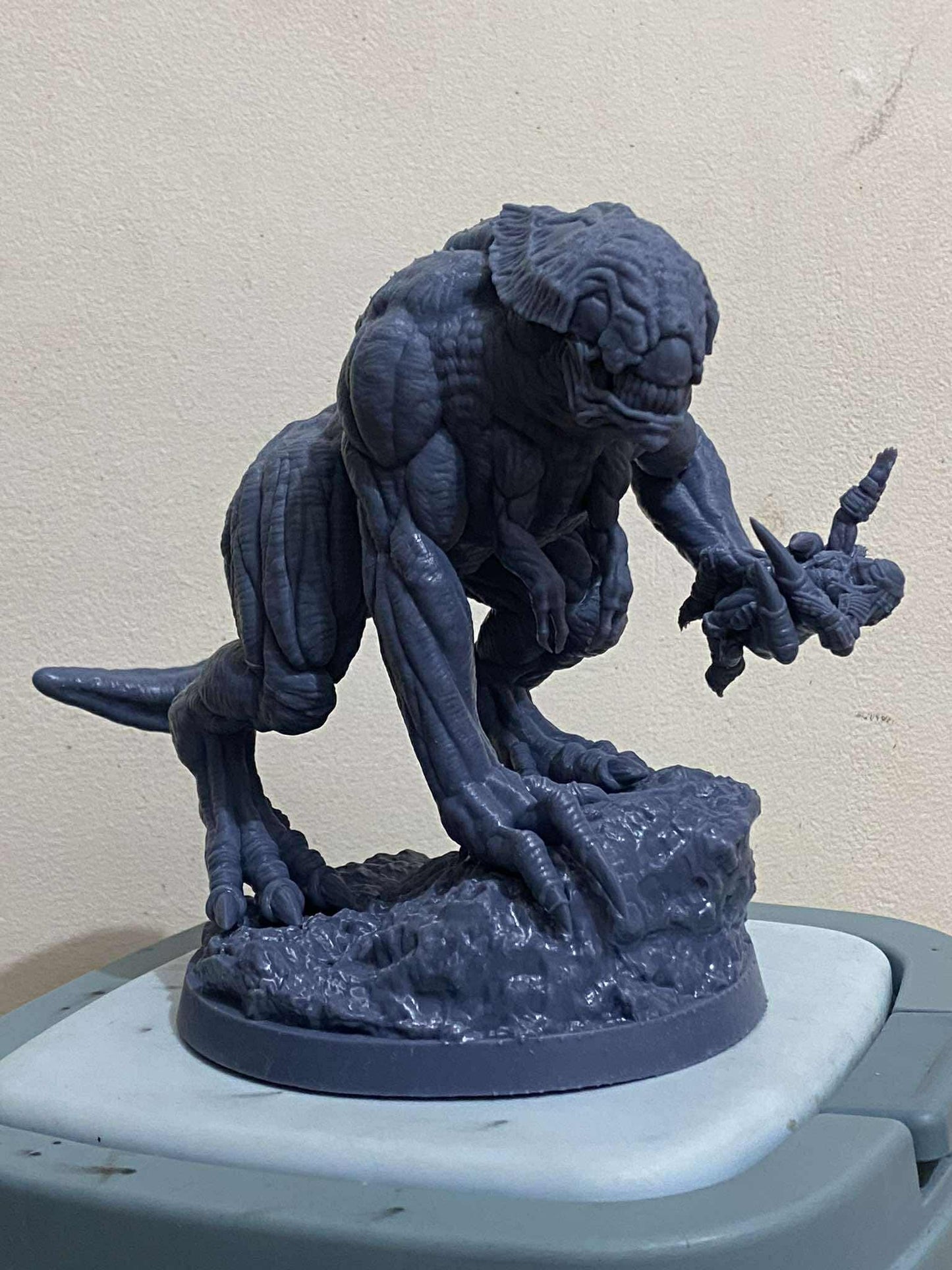 Xeno D-Rex | Papsikels | Jurassic World Rebirth-Inspired Xeno Hybrid | 28mm or 32mm Scale | Resin Model with Base
