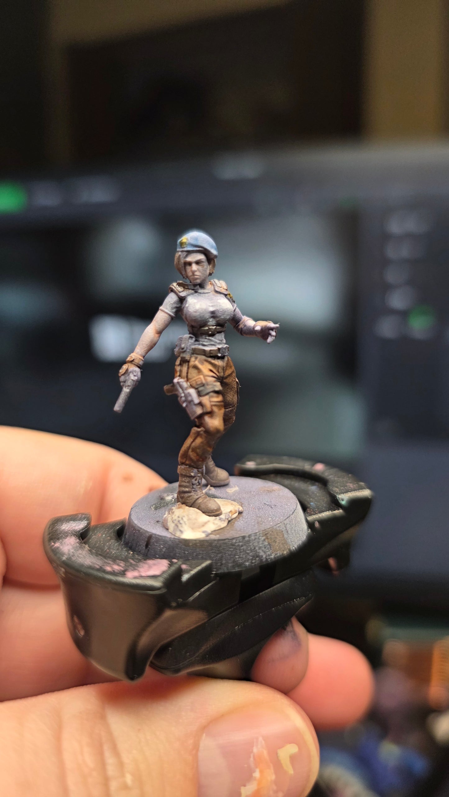 Jillian Velentines Resident Evil Resin Miniature Papsikels