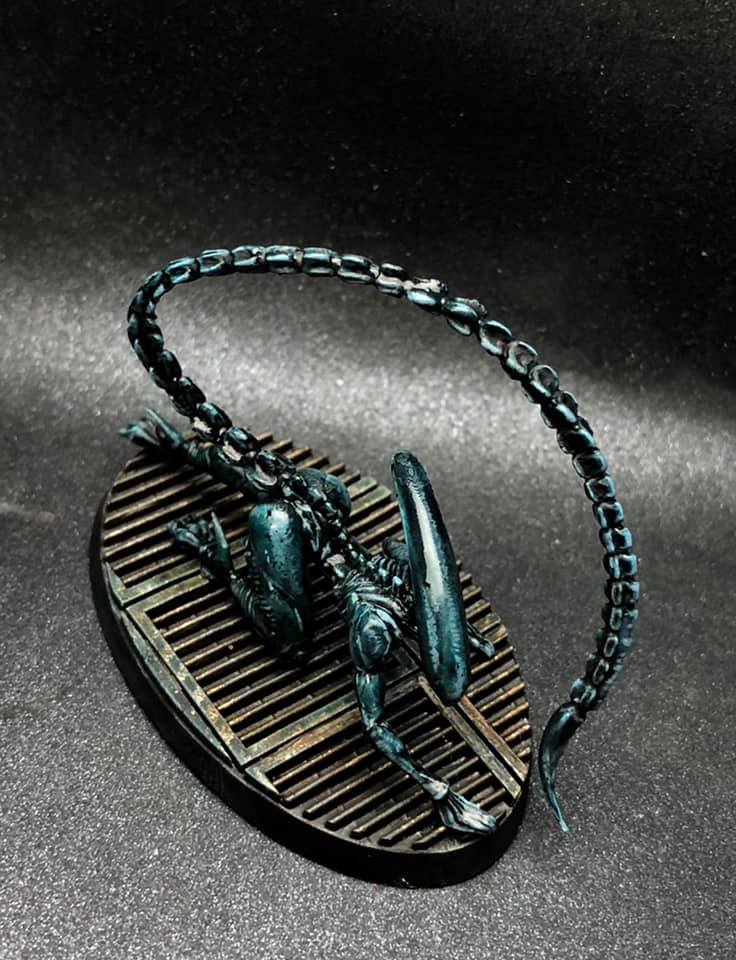 Xeno Vixen Brood Stalker Resin Miniature Papsikels