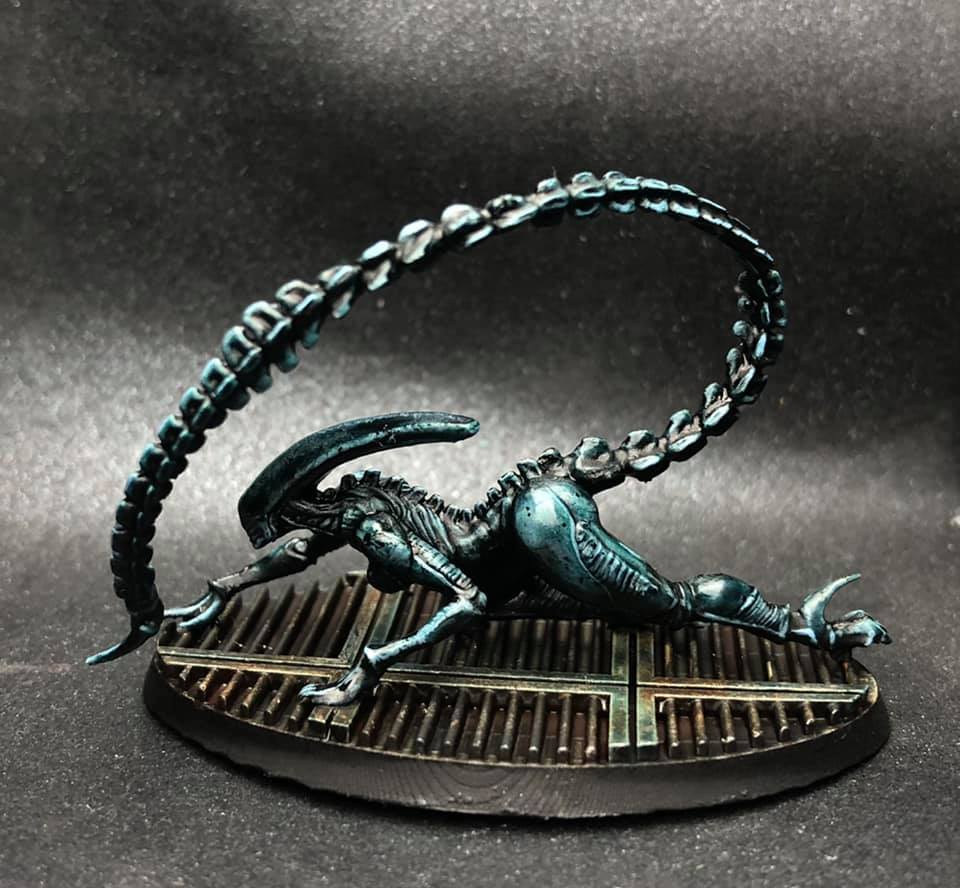 Xeno Vixen Brood Stalker Resin Miniature Papsikels
