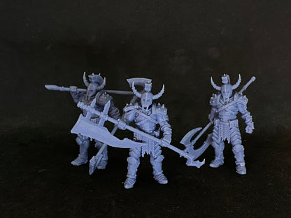 Trench Crusade Anointed Warriors of Fury Proxy Miniatures Papsikels Resin Figures