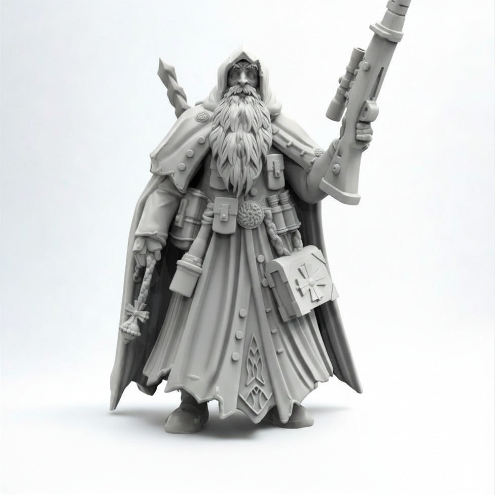 Trench Crusade Quaipo Sniper Priest Papsikels Resin Miniature