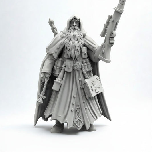 Trench Crusade Quaipo Sniper Priest Papsikels Resin Miniature