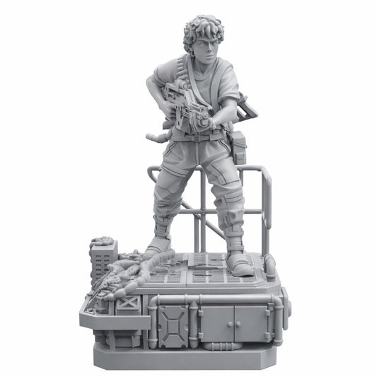 Lieutenant First Class Ripley Resin Miniature Papsikels