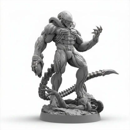 Alien Symbiote Xenomorph Miniature Papsikels Resin Figure