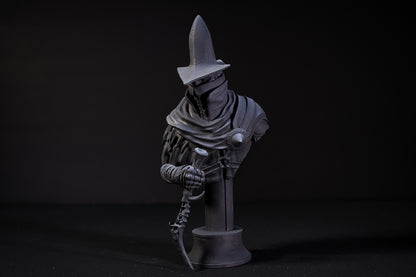 Dark Souls Abyss Watcher Bust Statue Resin Figure Unpainted Display Model 168mm