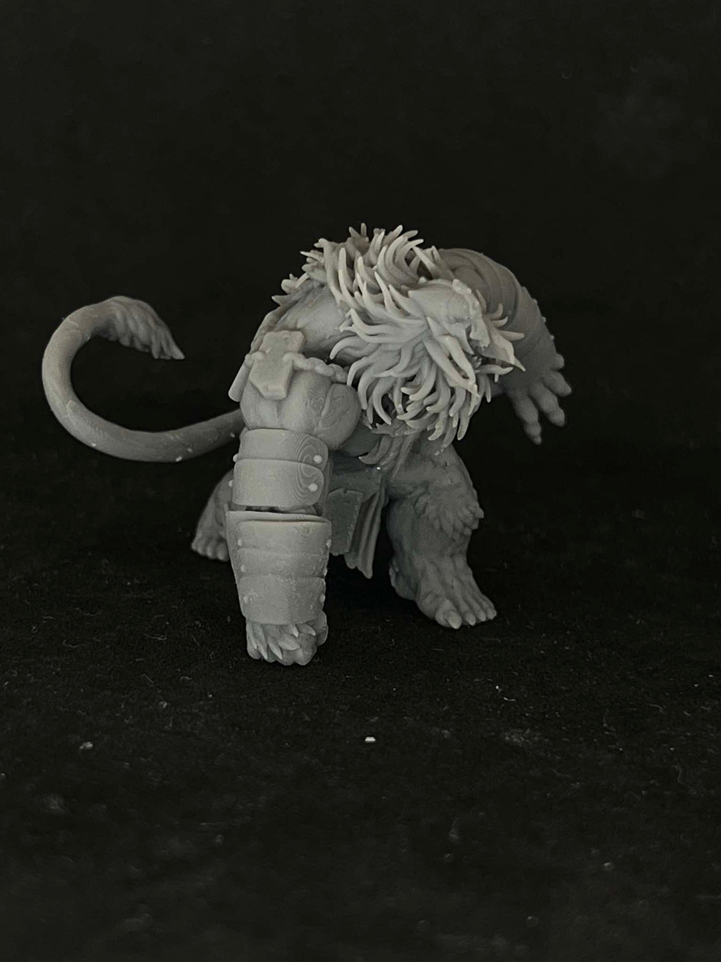 Lions of Habibi - Set of 2 | Trench Crusade | Papsikels Fantasy, Resin Miniature - Tabletop miniature - Fantasy Miniature - 32mm