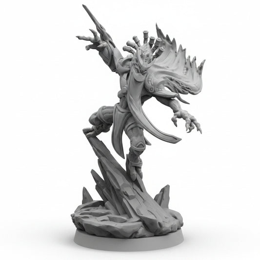 Executor Light Templar StarCraft Inspired Resin Miniature Psionic Warrior Papsikels