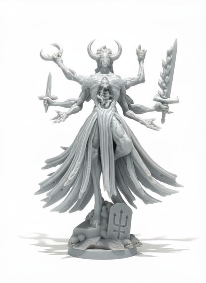 Trench Crusade Baphomet Sorcerer Resin Miniature Papsikels