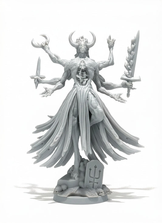 Trench Crusade Baphomet Sorcerer Resin Miniature Papsikels