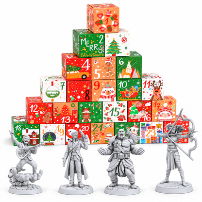 24 Day Resin Miniature Advent Calendar