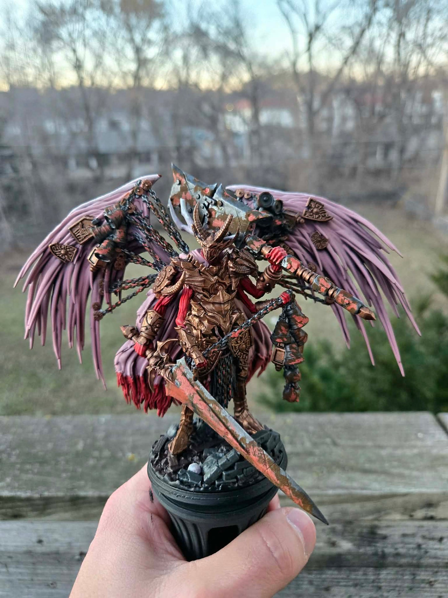 Trench Crusade Desecrated Saint of Brutality Papsikels Resin Miniature