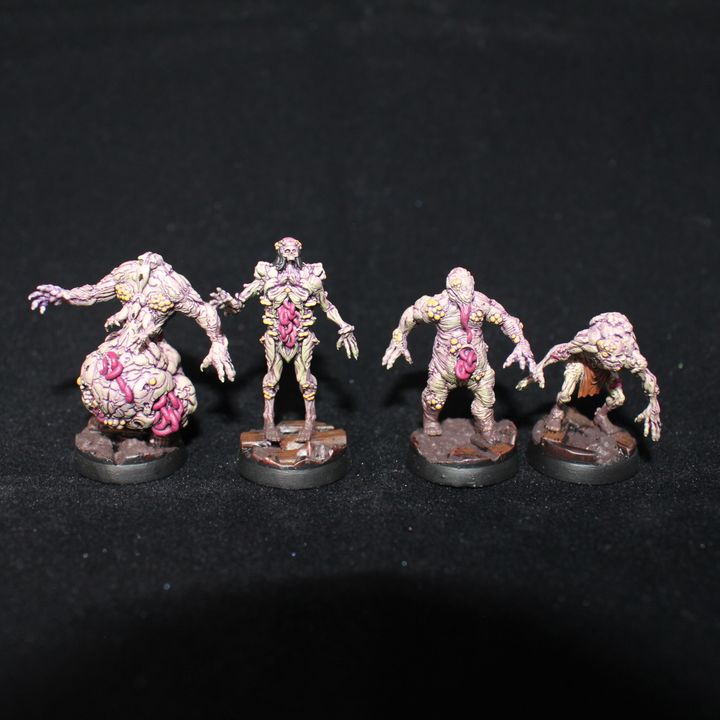 Trench Crusade Malignant Grail Thralls Papsikels Resin Miniatures