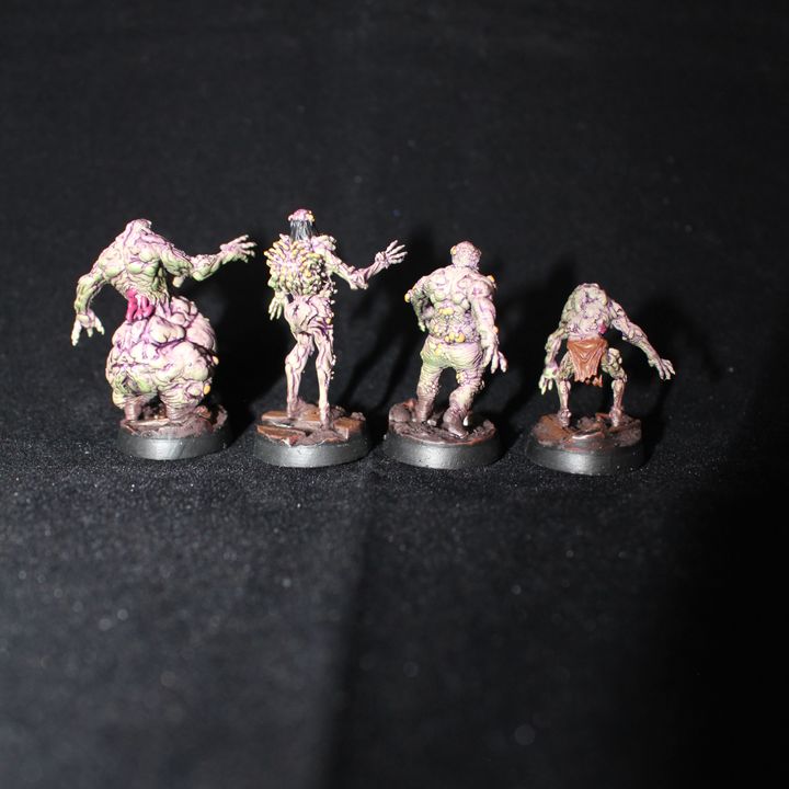 Trench Crusade Malignant Grail Thralls Papsikels Resin Miniatures