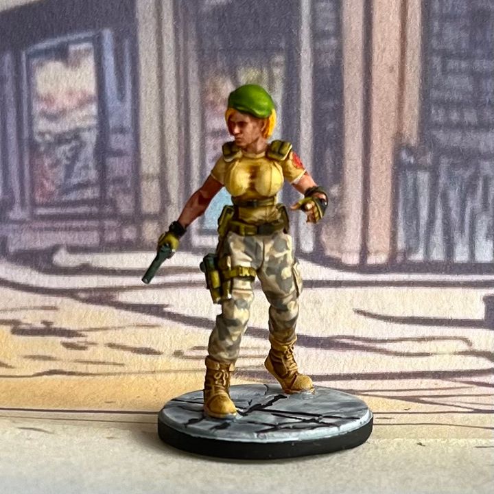 Jillian Velentines Resident Evil Resin Miniature Papsikels