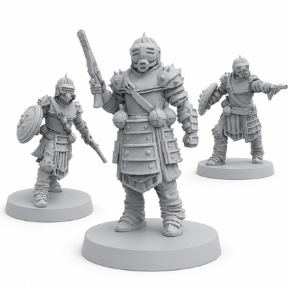 Marawi Sultan Sappers Trench Crusade Proxy Miniatures Papsikels