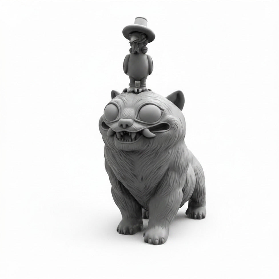 Kpop Demon Hunters Derpy and Sussie Demon Companions Resin Miniatures