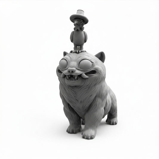 Kpop Demon Hunters Derpy and Sussie Demon Companions Resin Miniatures