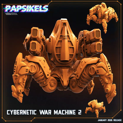 StarCraft Inspired Cybernetic War Machine Papsikels Resin Miniature