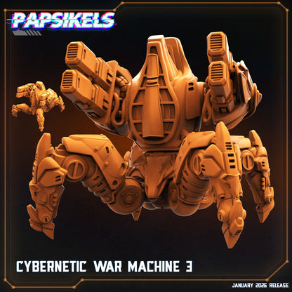 StarCraft Inspired Cybernetic War Machine Papsikels Resin Miniature