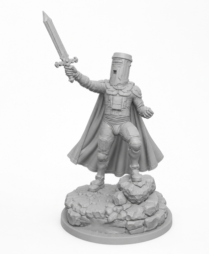 Count Binface Resin Printed TTRPG Fantasy Miniature