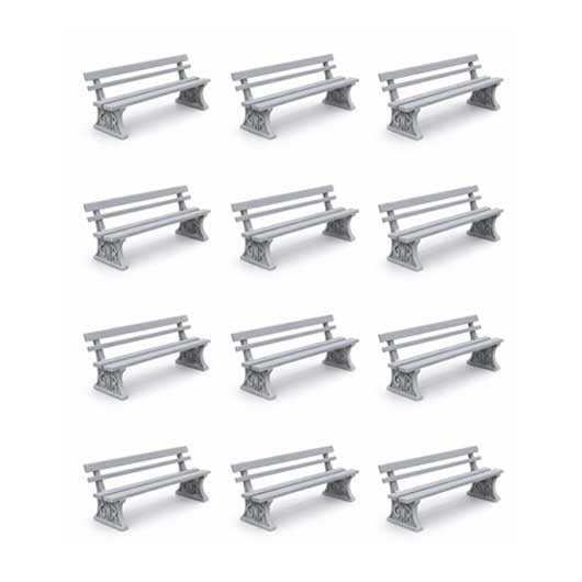 OO Scale | Ready to Paint | Great Western Railway (GWR) Bench