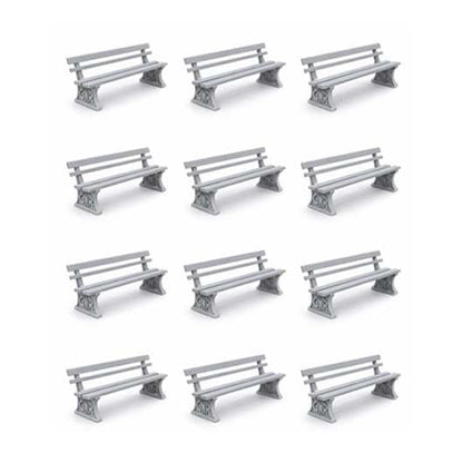 OO Scale | Ready to Paint | Great Western Railway (GWR) Bench