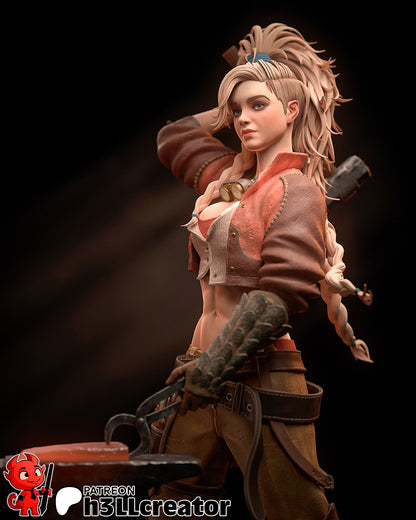 Gemma from Monster Hunter - Wilds (fan art) | Miniature scale 1:12 | h3LL Creator | DIY Model Kit