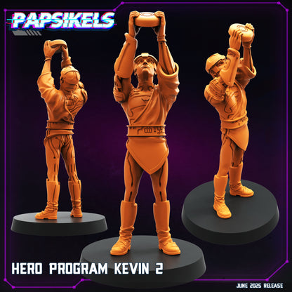 Cyberpunk, TRON set  Papsikels, 32mm Mini