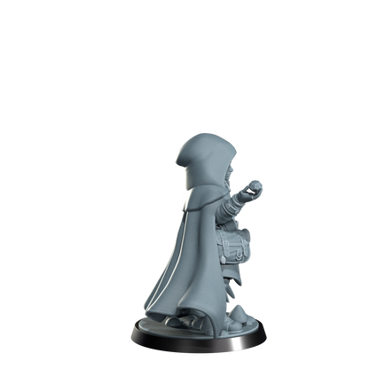 Ryn the Ghostwalker, Halfing Rogue | Dungeons and Damsels | Cosmondo | 28mm, 32mm, 75mm | Dungeons & Dragons | TTRPG | RPG | Resin