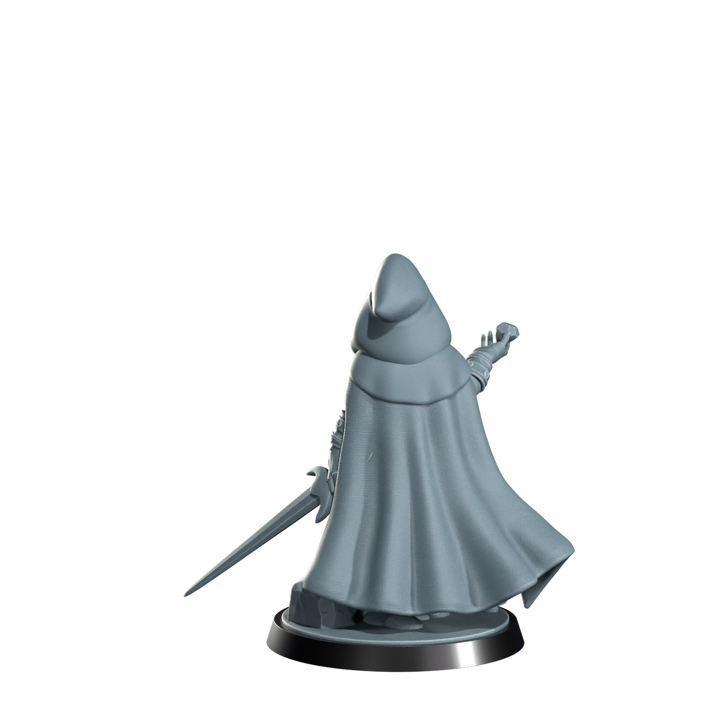 Ryn the Ghostwalker, Halfing Rogue | Dungeons and Damsels | Cosmondo | 28mm, 32mm, 75mm | Dungeons & Dragons | TTRPG | RPG | Resin