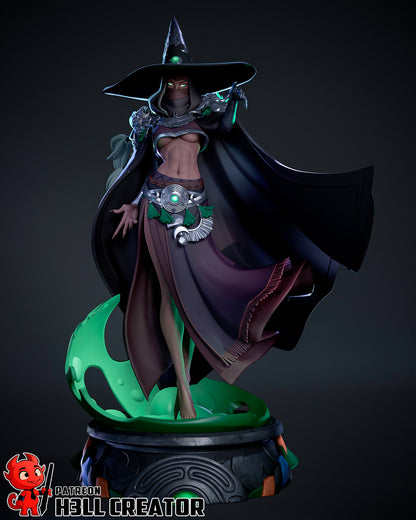 Hecate from Hades 2 (fan art) | Full Model or Bust | Miniature scale 1:12 | h3LL Creator | DIY Model Kit