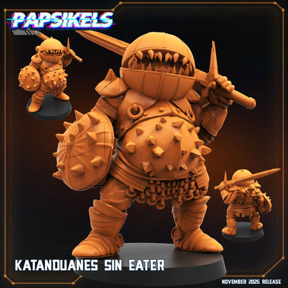 Trench Crusade Sin Eater Proxy Miniature Papsikels Resin Figure