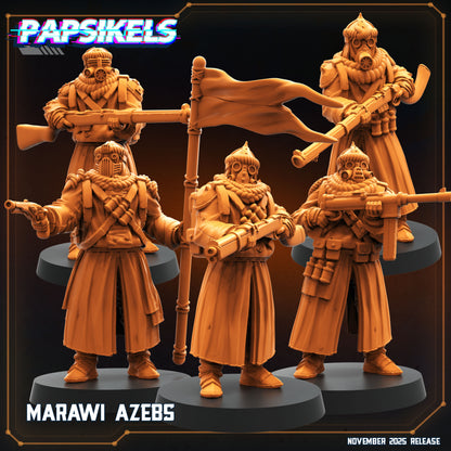 Marawi Azebs Trench Crusade Miniatures Papsikels Resin Figures